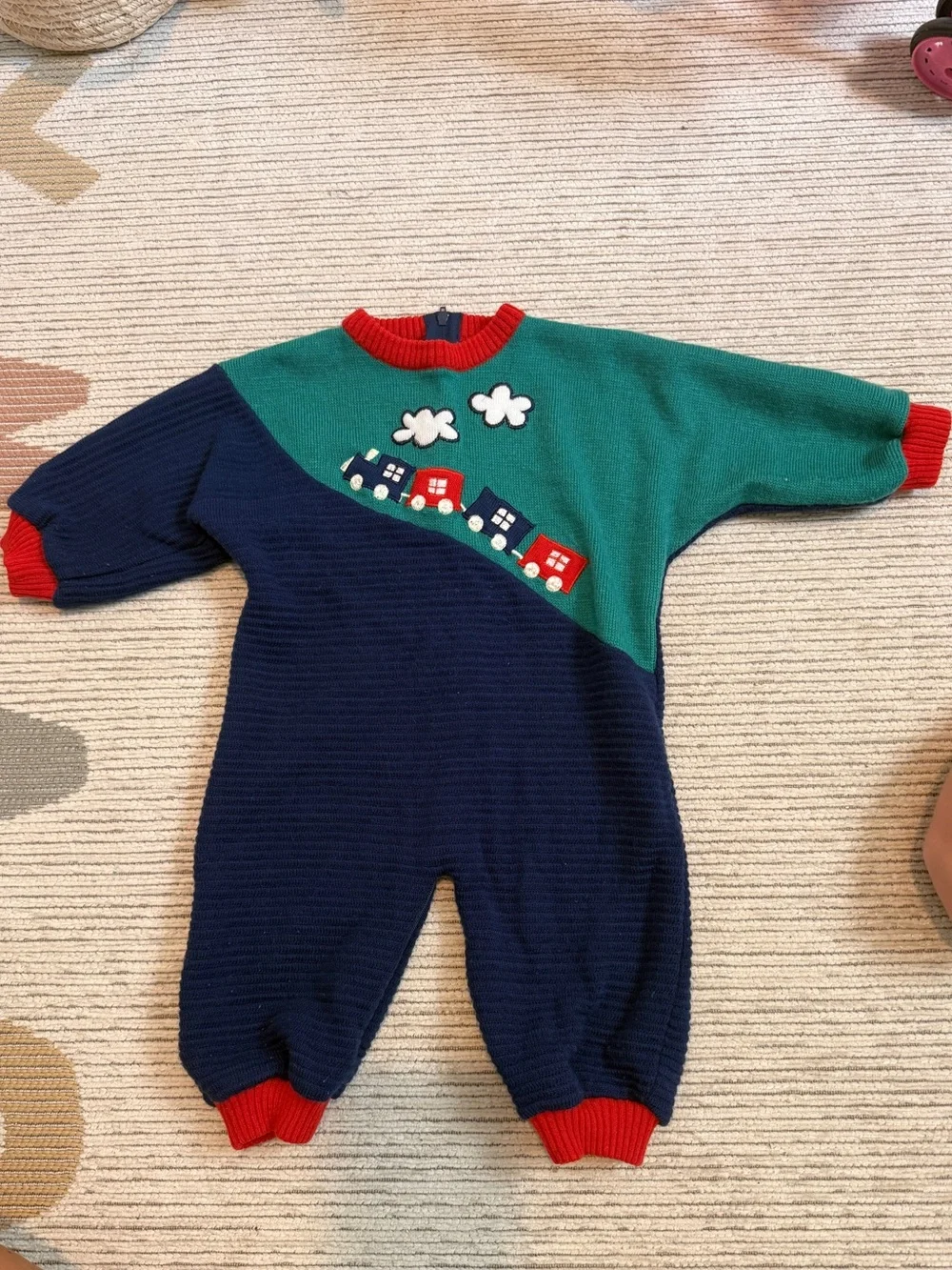 Vintage Baby Romper